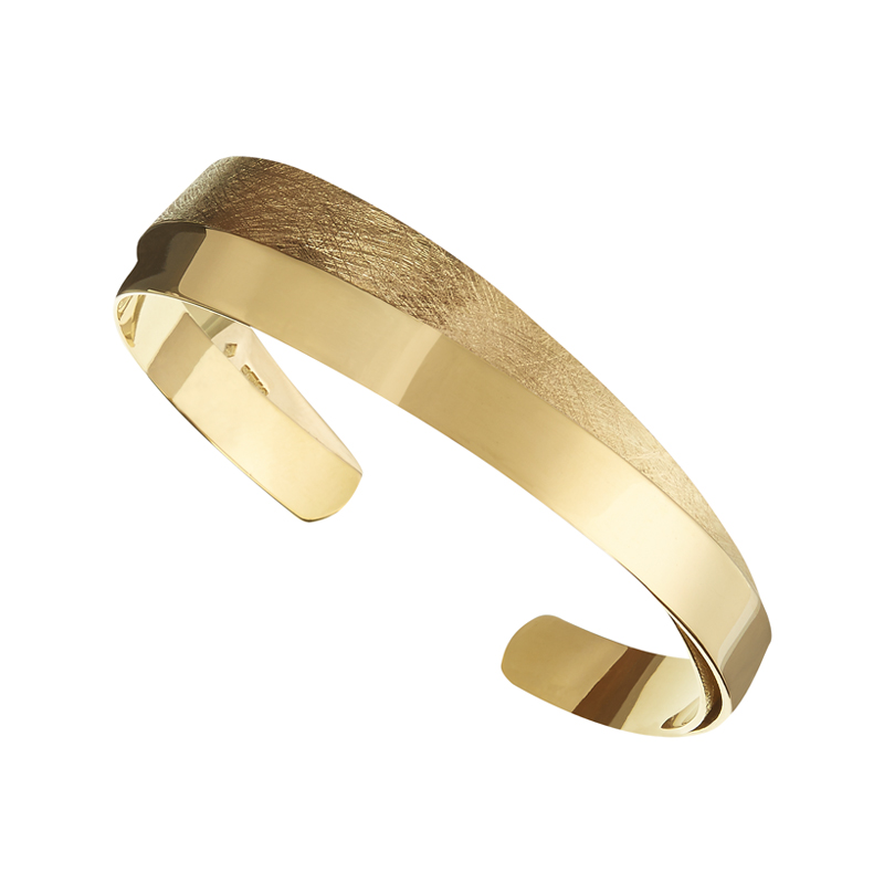 Gold cuff